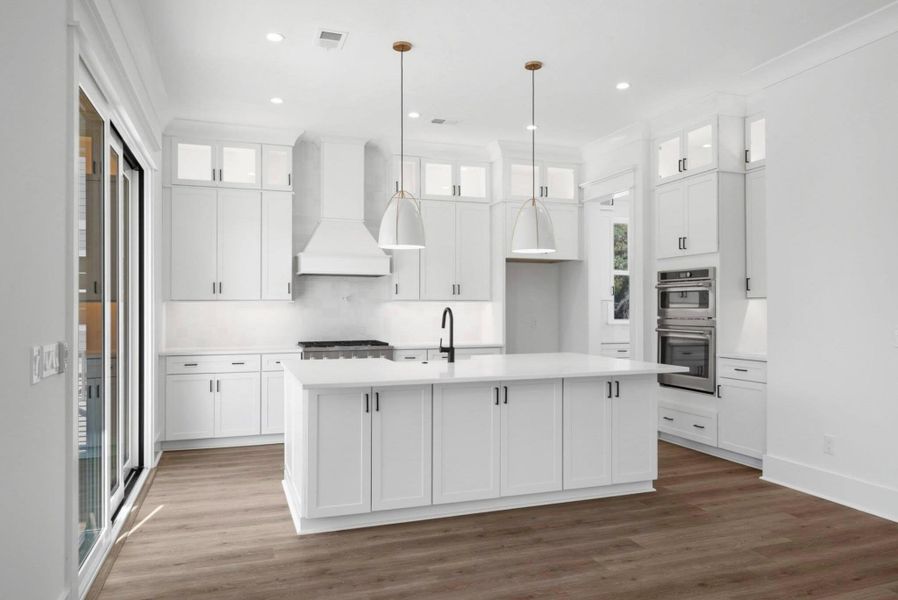 Furnished interior view inside a new home in , Edisto Island (Image 5).