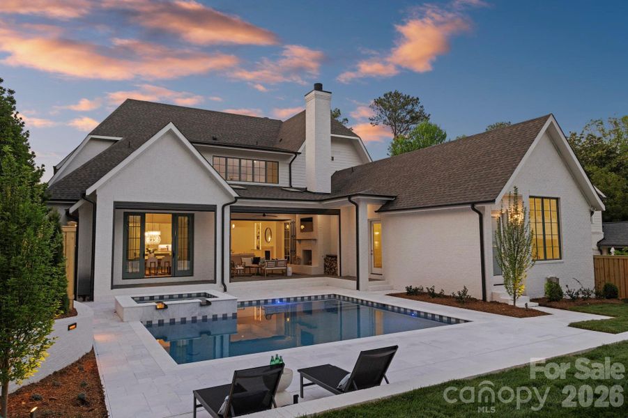 Exterior details and patio area of a home in , Charlotte (Image 3).