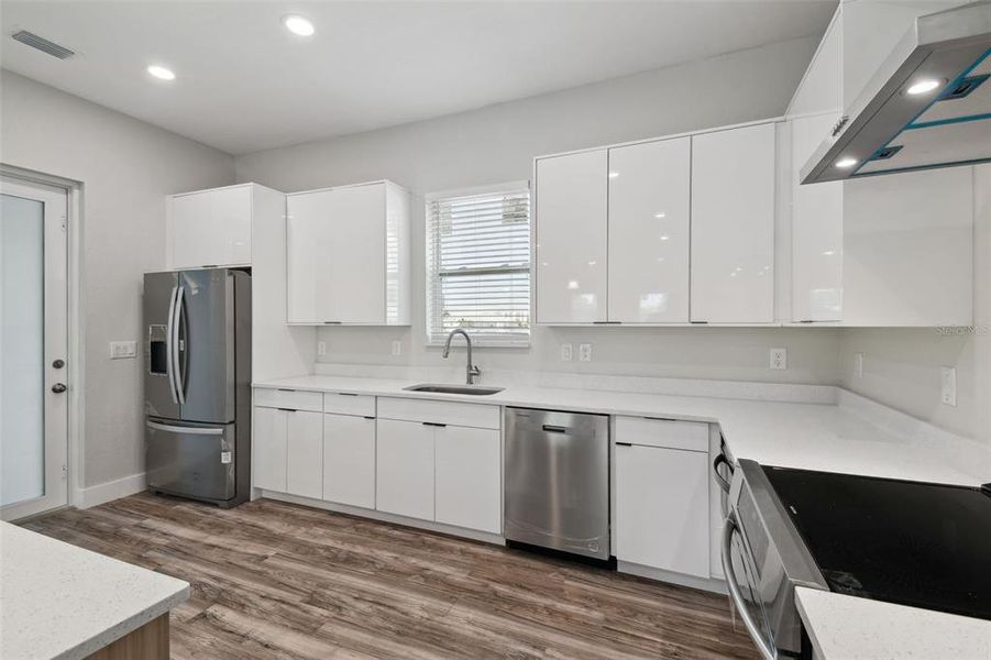Furnished interior view inside a new home in , New Port Richey (Image 4).