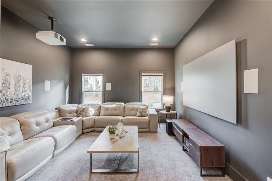 Furnished interior view inside a new home in , Suwanee (Image 19).