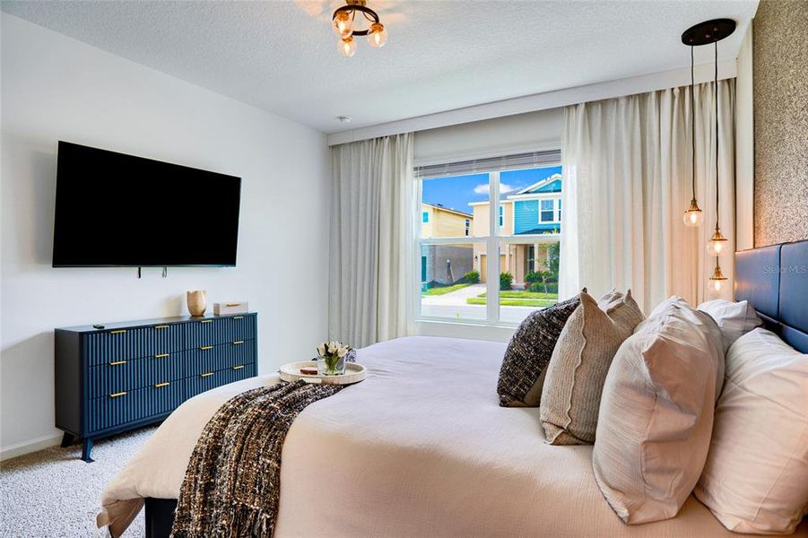 Furnished interior view inside a new home in , Kissimmee (Image 16).