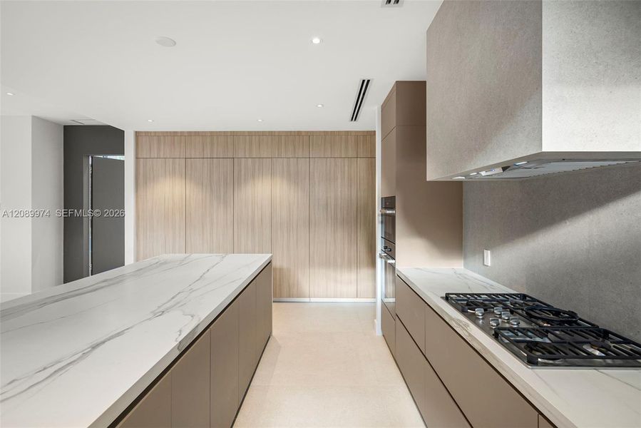 Furnished interior view inside a new home in , South Miami (Image 13).