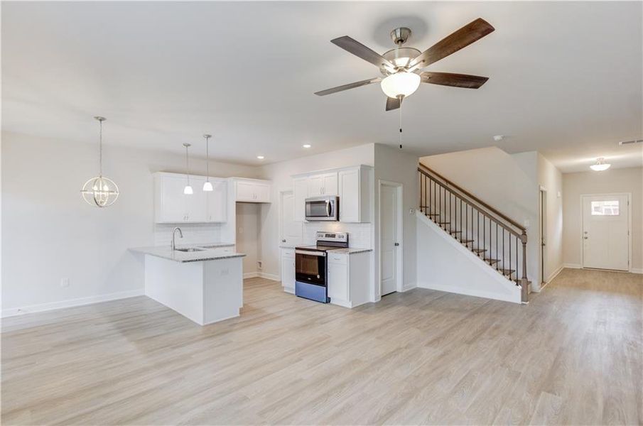 Furnished interior view inside a new home in , Lula (Image 5).