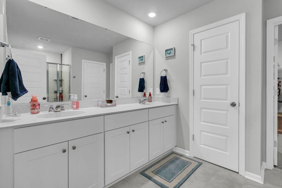 Furnished interior view inside a new home in Sweetgrass at Summers Corner, Summerville (Image 30).