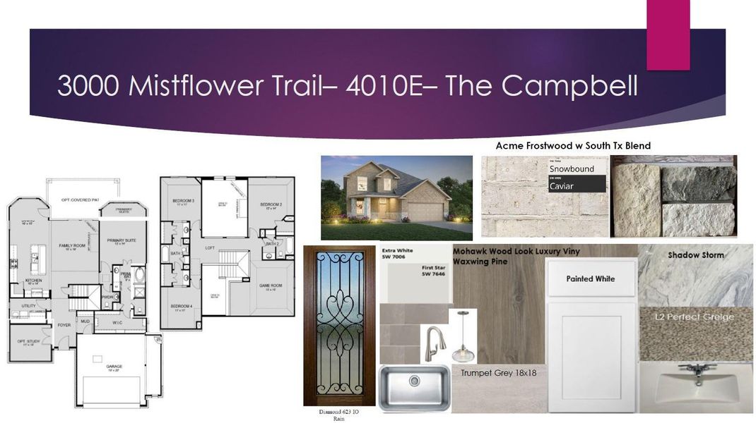 2D floor plan layout of this home in Bluestem, Brookshire, TX (Image 5). 2D floor plan layout of this home in Bluestem, Brookshire, TX (Image 5).