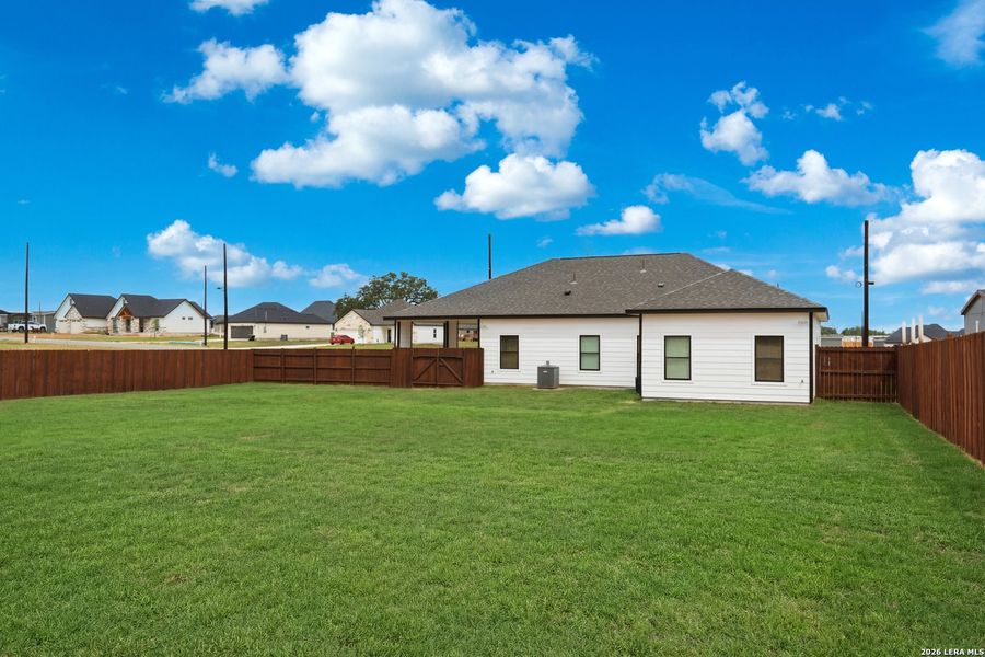 Exterior details and patio area of a home in , Atascosa (Image 27). Exterior details and patio area of a home in , Atascosa (Image 27).