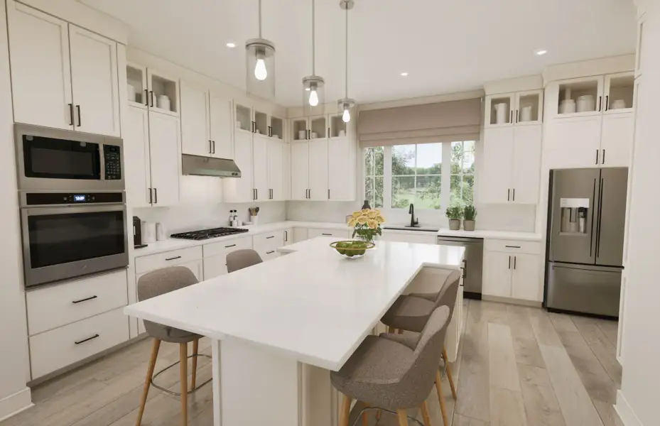 Representative furnished interior of a home built from the Saltwater by DiVosta in The Dunes at Juno Beach, Juno Beach (Image 6).