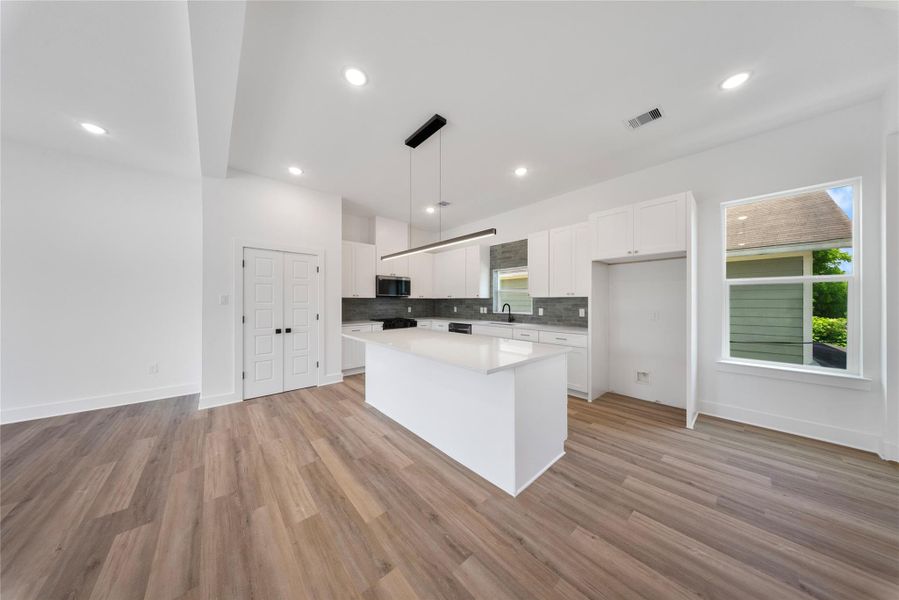 Furnished interior view inside a new home in , Houston (Image 7).