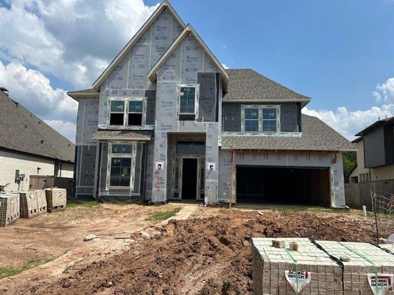 Brick has arrived and should be starting soon. Not too late to have some choices on the interior. Brick has arrived and should be starting soon. Not too late to have some choices on the interior.