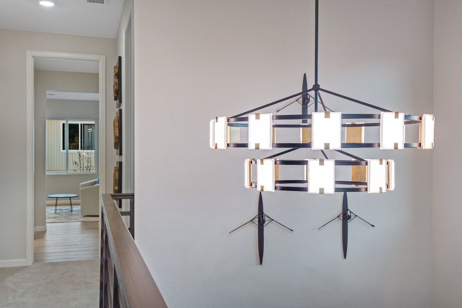 Close-up of interior finishes inside a home in Reunion, Commerce City (Image 47).