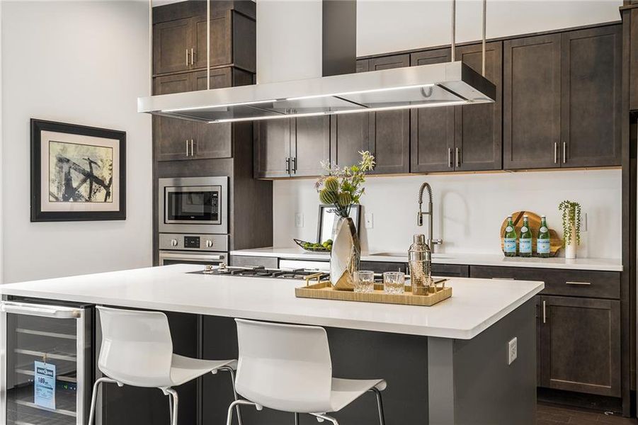 Furnished interior view inside a new home in , Atlanta (Image 17).