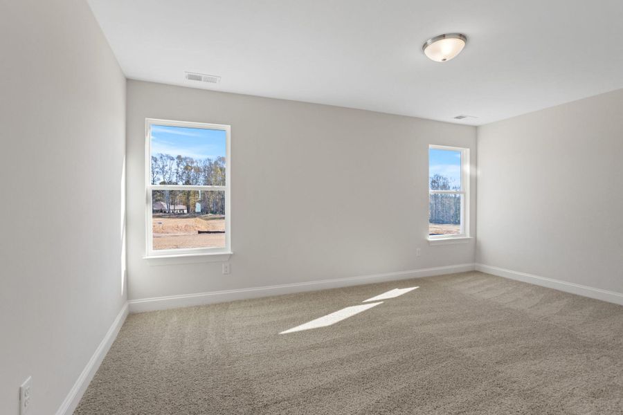 Spacious, unfurnished interior of a new home in Founders Club, Moore (Image 27). Spacious, unfurnished interior of a new home in Founders Club, Moore (Image 27).
