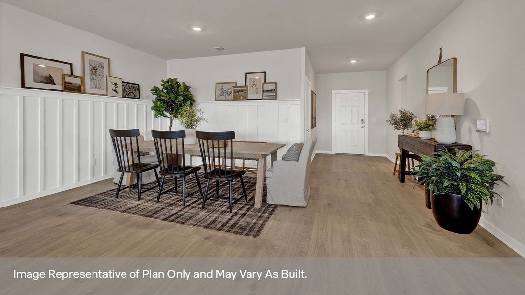 Furnished interior view inside a new home in Hartland Ranch, Lockhart (Image 9).