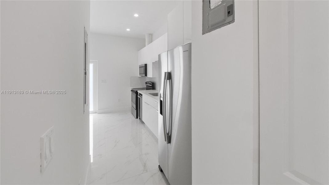 Furnished interior view inside a new home in , Miami (Image 12).