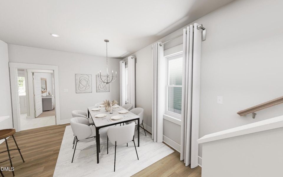 Dining Space - Classic White Button Down Dining Space - Classic White Button Down