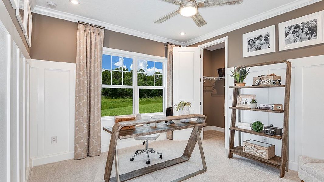 Furnished interior view inside a new home in Victoria Lakes, Odessa (Image 16).