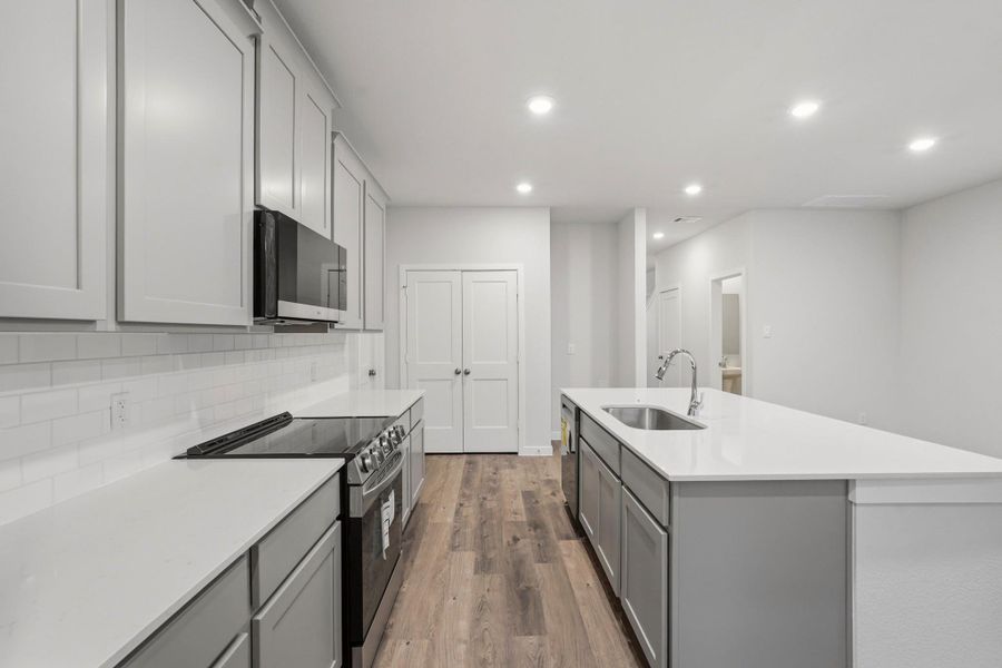 Furnished interior view inside a new home in Reveille Estates, Bryan (Image 7).