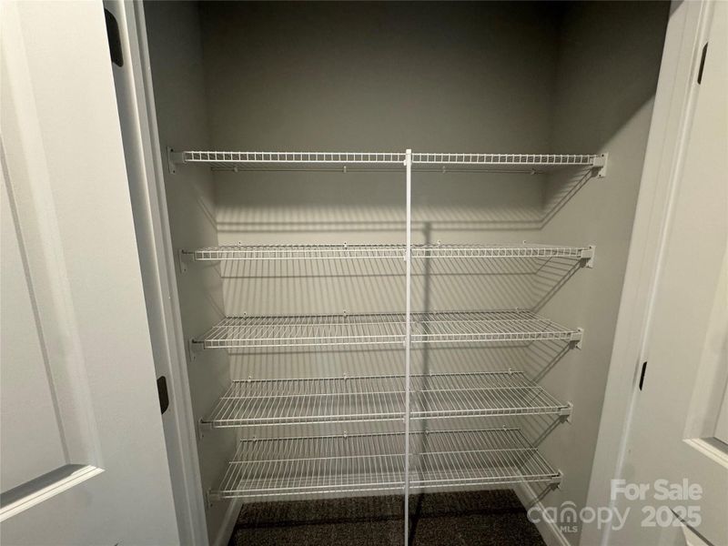 Hall closet