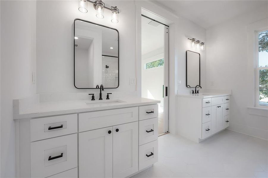 Furnished interior view inside a new home in , Tampa (Image 13).