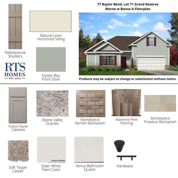 2D floor plan layout of this home in Grand Reserve, Hinesville, GA (Image 4). 2D floor plan layout of this home in Grand Reserve, Hinesville, GA (Image 4).