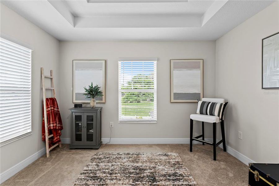 Furnished interior view inside a new home in , St. Petersburg (Image 9).