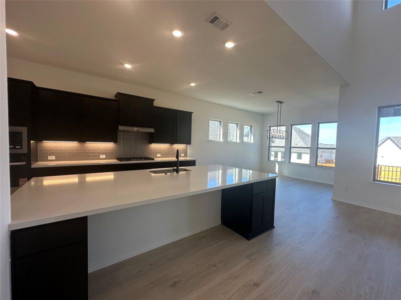 Light & Bright Open Concept Kitchen & Casual Dining