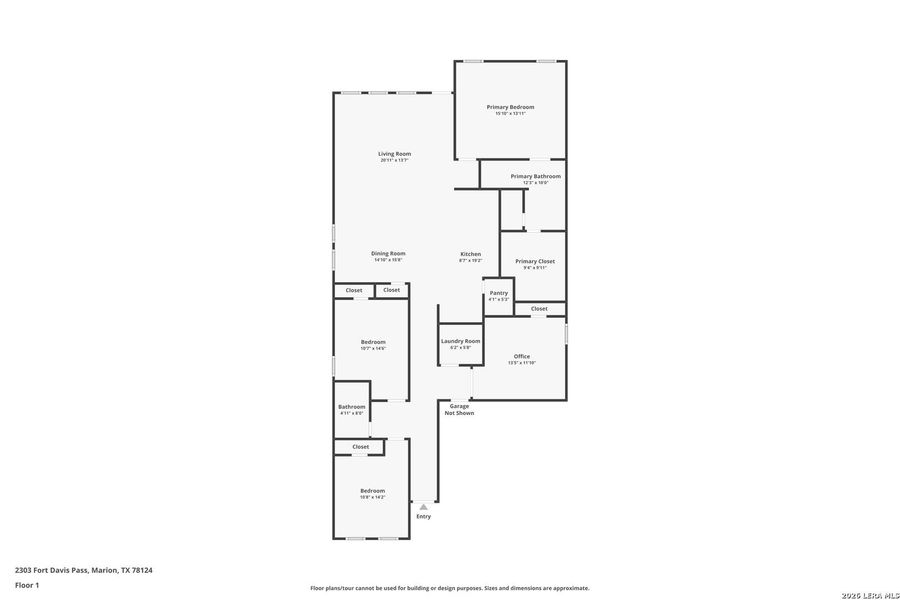2D floor plan layout of this home in Grace Valley, Marion, TX (Image 3). 2D floor plan layout of this home in Grace Valley, Marion, TX (Image 3).