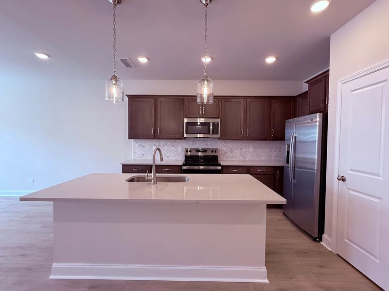 Furnished interior view inside a new home in Promenade at Clari Park, Murfreesboro (Image 4).