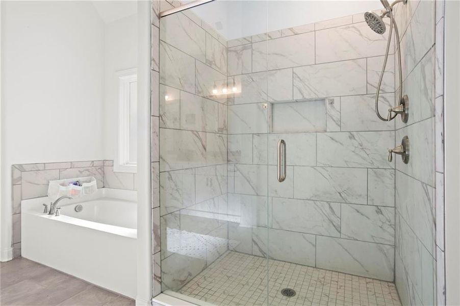 Furnished interior view inside a new home in Dorsett Bridge, Douglasville (Image 12).