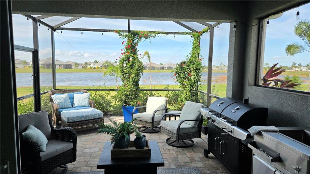 Exterior details and patio area of a home in , Bradenton (Image 20). Exterior details and patio area of a home in , Bradenton (Image 20).