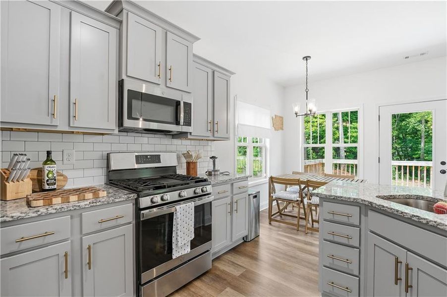 Furnished interior view inside a new home in , Douglasville (Image 14).