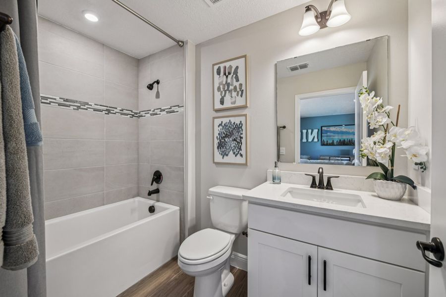 Representative furnished interior of a home built from the Sienna by Maronda Homes in North Port, North Port (Image 29).