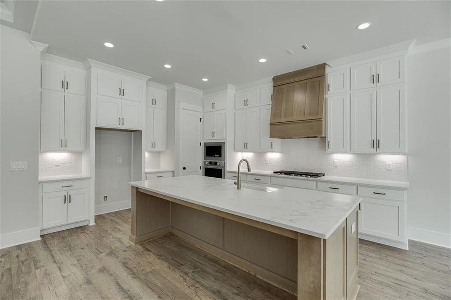 Furnished interior view inside a new home in , Statham (Image 11).