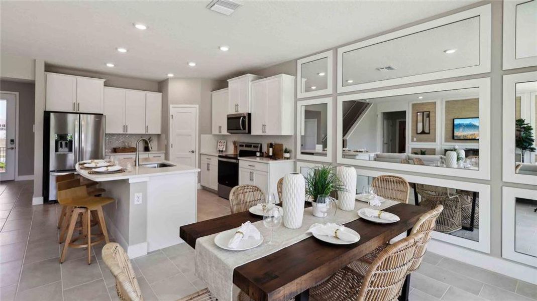 Furnished interior view inside a new home in Waterford, Brooksville (Image 14).