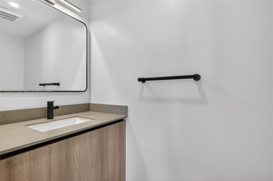 Close-up of interior finishes inside a home in , Miami (Image 19).