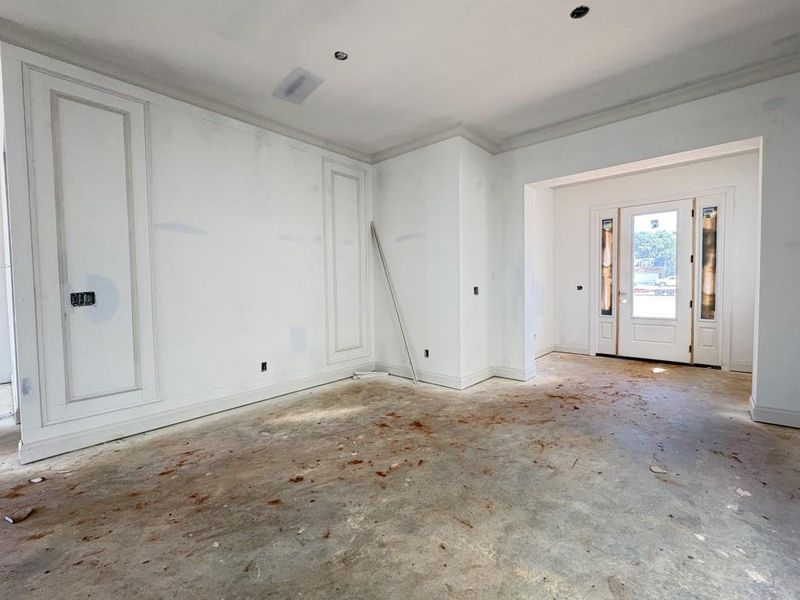 In-progress construction of a new home in The Preserve at Killian Hill, Lilburn, GA (Image 8).