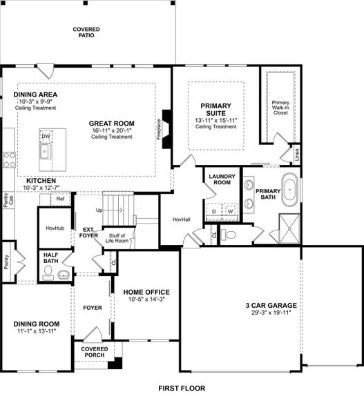 The Malmo floor plan by K. Hovnanian Homes. 2nd Floor shown. *Prices, plans, dimensions, features, specifications, materials, and availability of homes or communities are subject to change without notice or obligation.