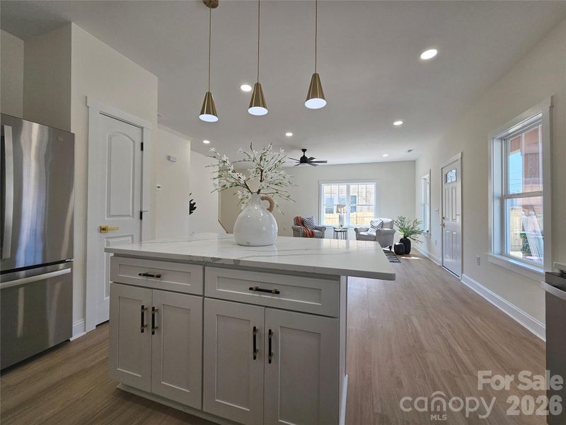 Furnished interior view inside a new home in , Statesville (Image 6). Furnished interior view inside a new home in , Statesville (Image 6).