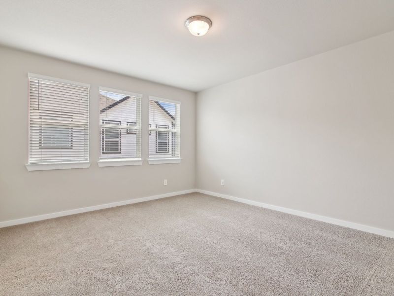 Spacious, unfurnished interior of a new home in Kemah Crossing - City Series, Kemah (Image 25). Spacious, unfurnished interior of a new home in Kemah Crossing - City Series, Kemah (Image 25).