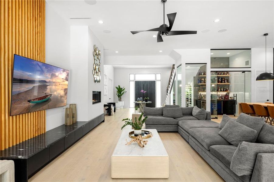 Furnished interior view inside a new home in , Tampa (Image 7).