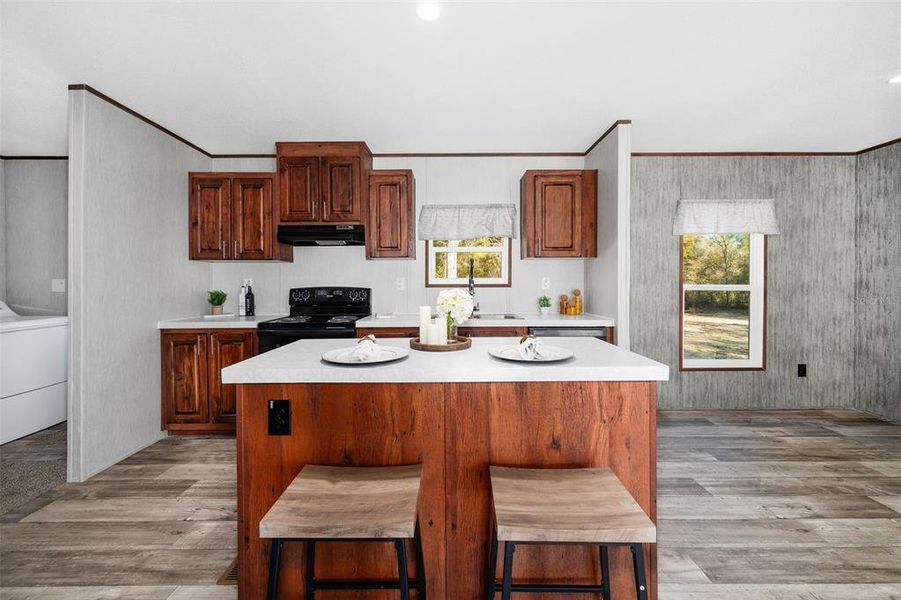 Furnished interior view inside a new home in , Bronson (Image 16).
