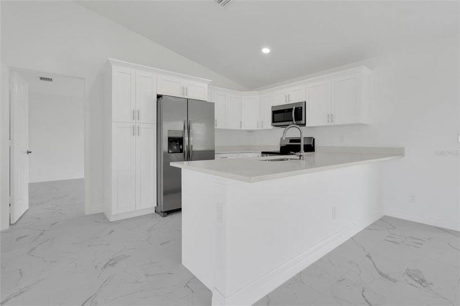 Furnished interior view inside a new home in , Cape Coral (Image 7).