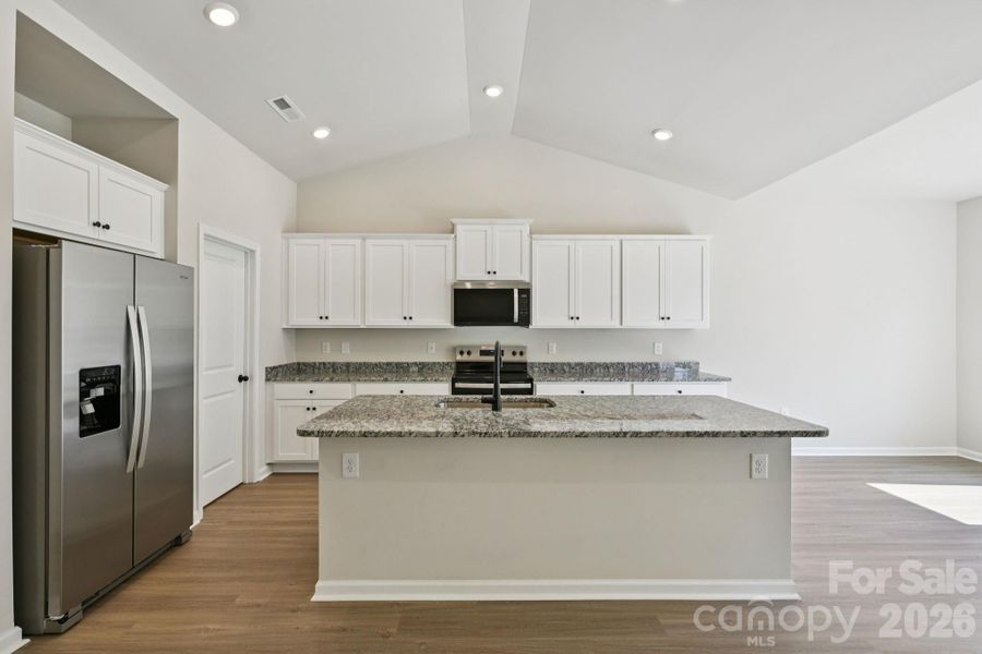 Furnished interior view inside a new home in Willow Estates, Shelby (Image 11).