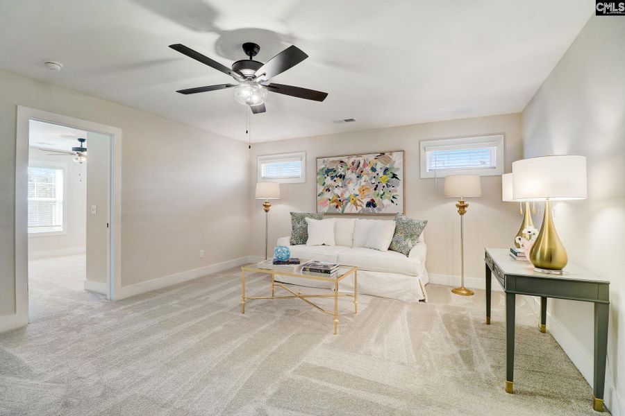 Furnished interior view inside a new home in Raglins Creek, Lugoff (Image 28). Furnished interior view inside a new home in Raglins Creek, Lugoff (Image 28).