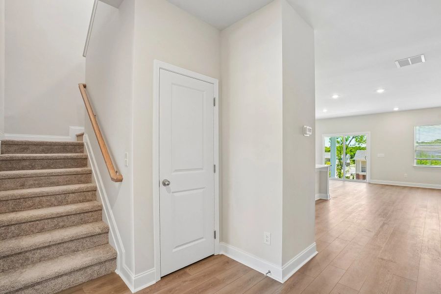 Carpeted Stairs