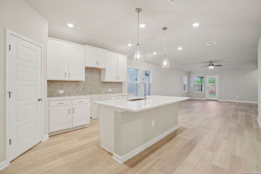 Furnished interior view inside a new home in Sagebrooke - Premier Series, San Antonio (Image 7).