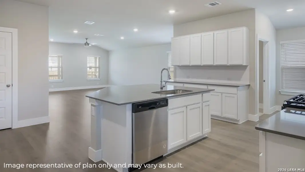 Furnished interior view inside a new home in Veranda, San Antonio (Image 4).