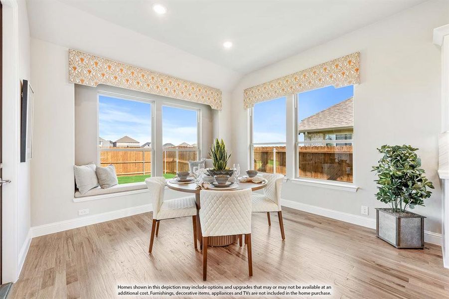 Furnished interior view inside a new home in Sutton Fields, Celina (Image 29).