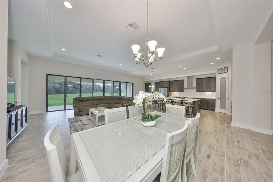 Furnished interior view inside a new home in Triple Creek, Riverview (Image 5).