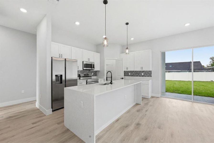 Furnished interior view inside a new home in , Ocala (Image 6).